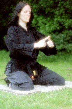 Susanne Hiekel, sehen Sie auch auf unserer Hauptseite zum ch'an, zen die Übung des Sitzens in der Meditation. Ein guter Weg