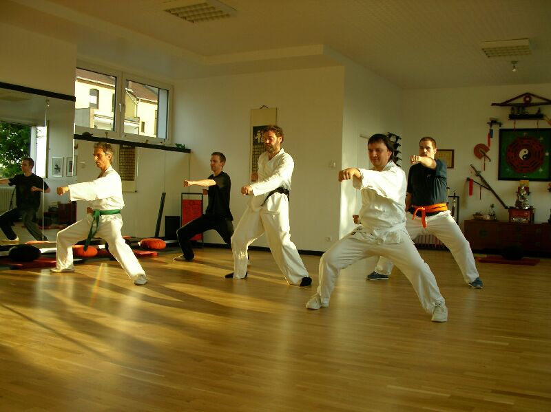 Grundschulübungen im Kung-Fu
